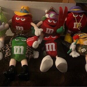LIKE NEW Plush M&M’s Collectibles